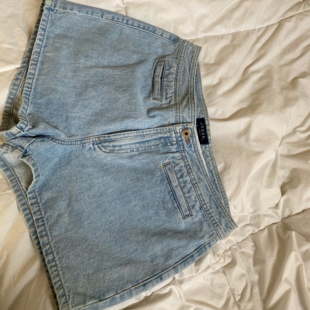 Vintage GUESS jean shorts!